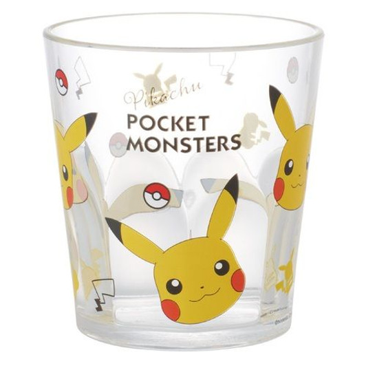 Pokemon Center Original Acrylic Cup Pikachu Face 23