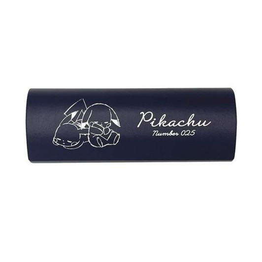 Pokemon Center Original Glasses Case "Pikachu number025" Good Night