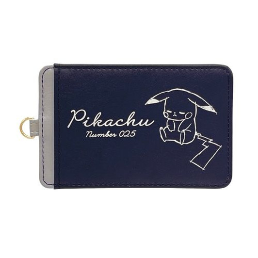 Pokemon Center Original Single Pass Case "Pikachu number025" Good Night
