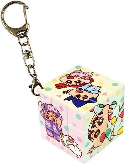 T's Factory Puzzle Cube Keychain Crayon Shin-chan Friends Pajama