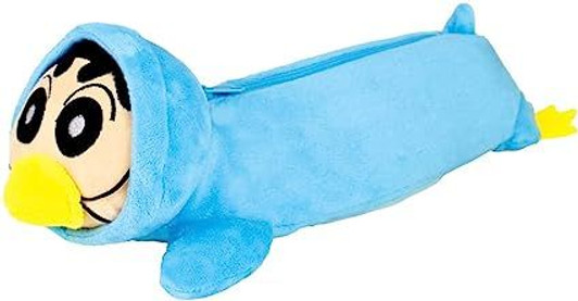 T's Factory Pen Pouch Crayon Shin-chan in Penguin Costume