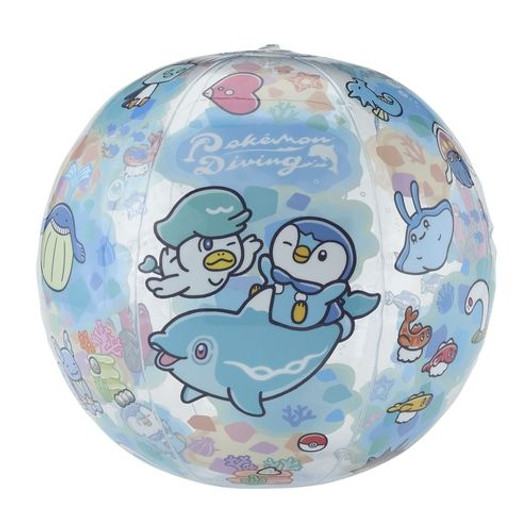 Pokemon Center Original Inflatable Beach Ball - Pokemon Diving