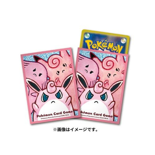 Pokemon Card Game TCG Deck Sleeves Chansey & Clefairy