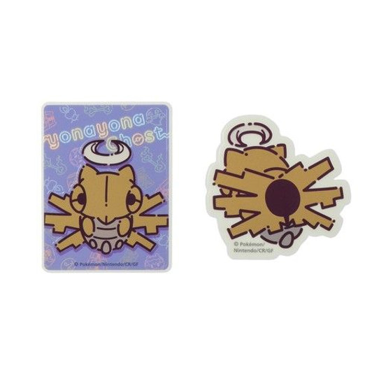 Pokemon Center Original Luminescence Stickers Set of 2 yonayonaGhost Shedinja