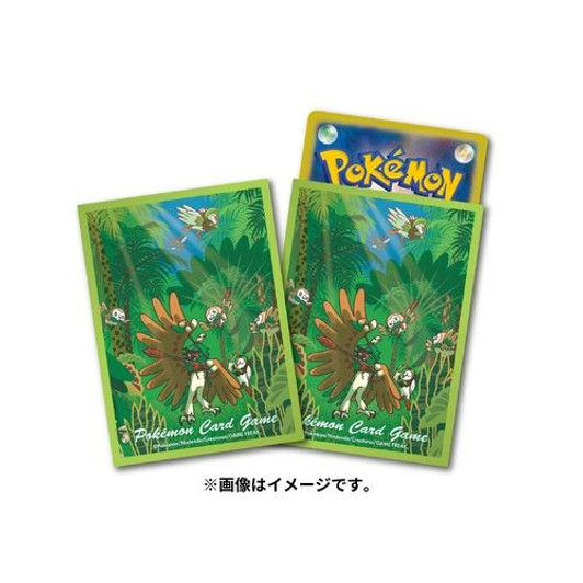 Pokemon Center Original Pokemon Card Game TCG Deck Sleeves Jungle Decidueye