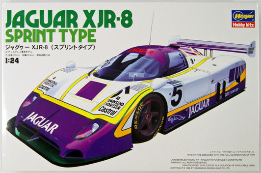 Hasegawa 20281 Jaguar XJR-8 Sprint Type 1/24 Scale Kit
