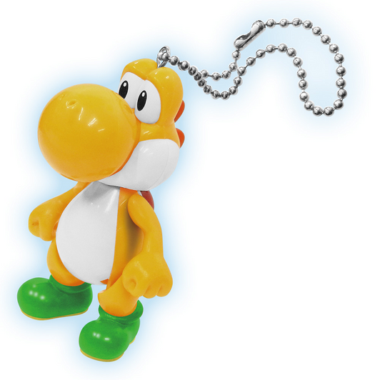 Morimotosangyo Super Mario Swing Mascot Ver.2 Yellow Yoshi