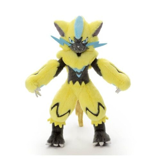 Pokemon Center Original I Choose You! Pokemon Get! Zeraora Plush Doll