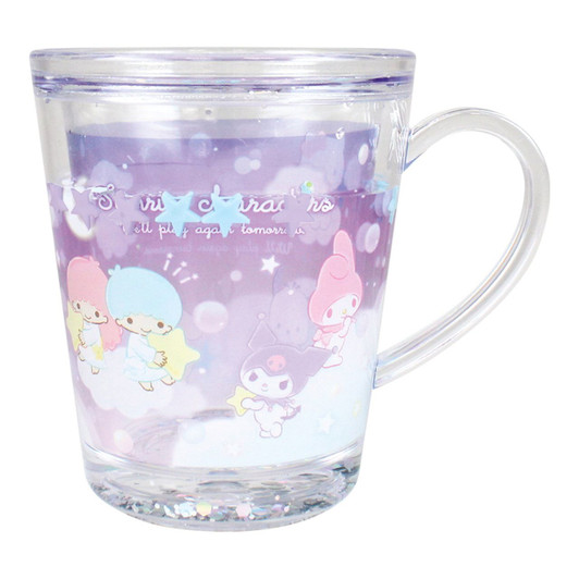 T's Factory Water Cup Soap Bubble Night Sanrio Characters