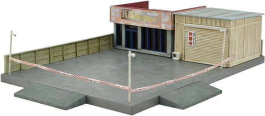 Tomytec (Building 043-3) Closed Car Repair Shop (N scale)