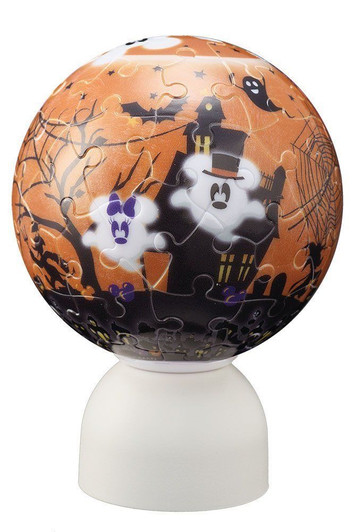 Yanoman 3D LED Lantern Puzzle 2003-460 Disney Halloween Ghost (60 Pieces)