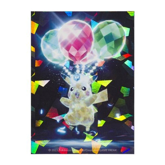 Pokemon Center Original Removable Sticker Flying Terastal - Pikachu