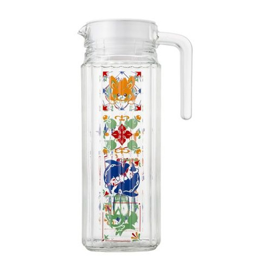 Pokemon Center Original Glass Pitcher - Paldea Tile