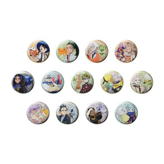 Pokemon Center Original Can Badge Collection (Full Set) - Paldea Edition A