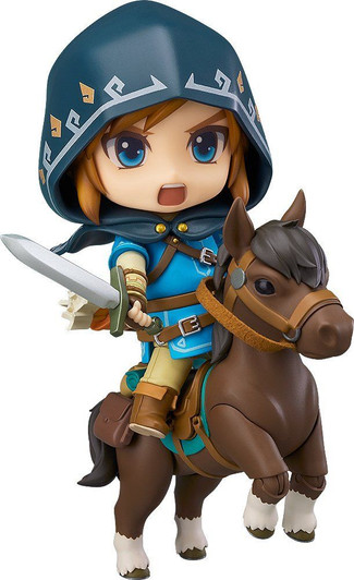 Good Smile Company Nendoroid Link: Breath of the Wild Ver. DX Edition Figure (The Legend of Zelda: Breath of the Wild)