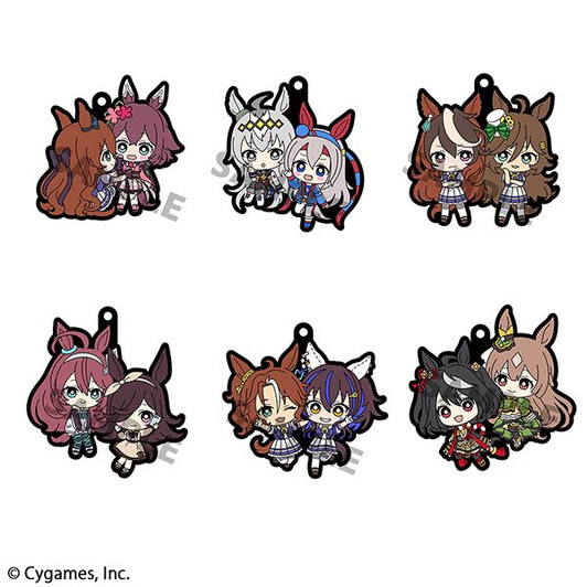 [Oshi No Ko] Buddycolle Rubber Mascot Keychain Blind Box