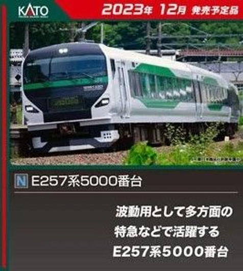 Kato 10-1883 Series E257-5000 9 Cars Set (N scale) Kato 10-1883 Series E257-5000 9 Cars Set (N scale)