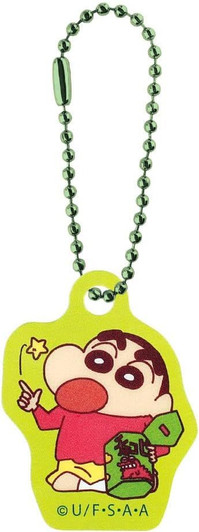 T's Factory Crayon Shin-chan Mini Acrylic Key Chain (Green)