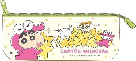 T's Factory Crayon Shin-chan Boat-Shaped Pen Pouch - Chocobi Wani