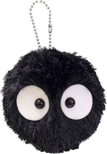 Sun Arrow Studio Ghibli Plush Mascot Badge My Neighbor Totoro Soot Sprite