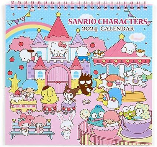 Sanrio Characters Wall Calendar M 2024