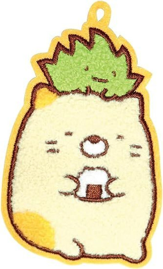J's Planning Embroidered Cloth Patch Accessories with Clip - Sumikko Gurashi Neko