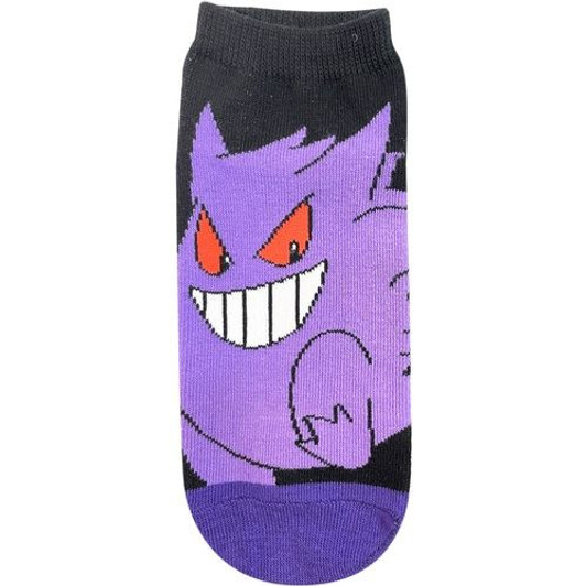 Pokemon Center Original Pokemon Center Ladies Socks - Carax Gengar Battle Stance (23~25cm)