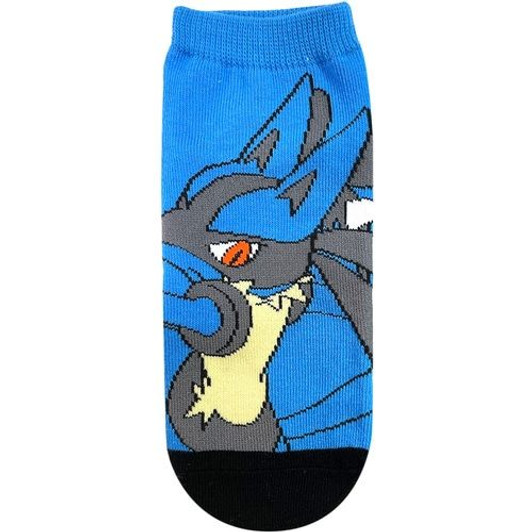 Pokemon Center Original Pokemon Center Ladies Socks - Carax Lucario Battle Stance (23~25cm)