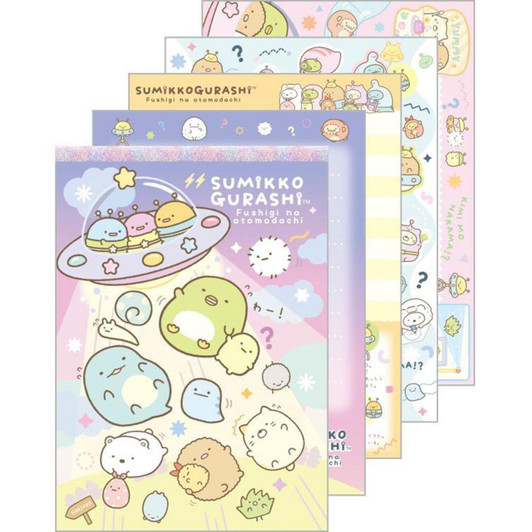 San-x Memo Pads - Sumikko Gurashi - Mysterious Friends