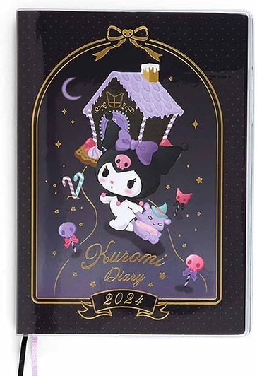 Sanrio B6 Diary 2024 Schedule Book - Kuromi