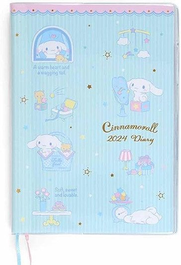 Sanrio B6 Diary 2024 Schedule Book - Cinnamoroll