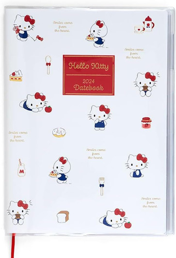 2023 - 2024 Hello Kitty Agenda Refills for FF Pocket Organiser PINK & RED  Sanrio Japan Planner Setup Inspired by You.