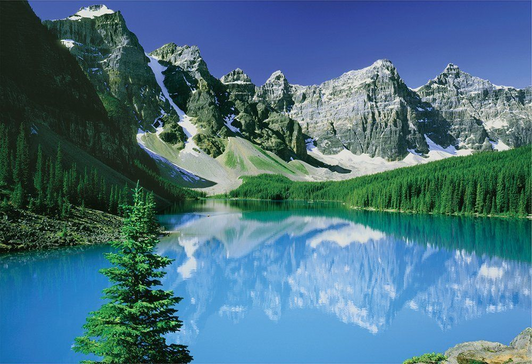 Yanoman Jigsaw Puzzle 03-829 Moraine Lake (300 Pieces) Yanoman Jigsaw Puzzle 03-829 Moraine Lake (300 Pieces)