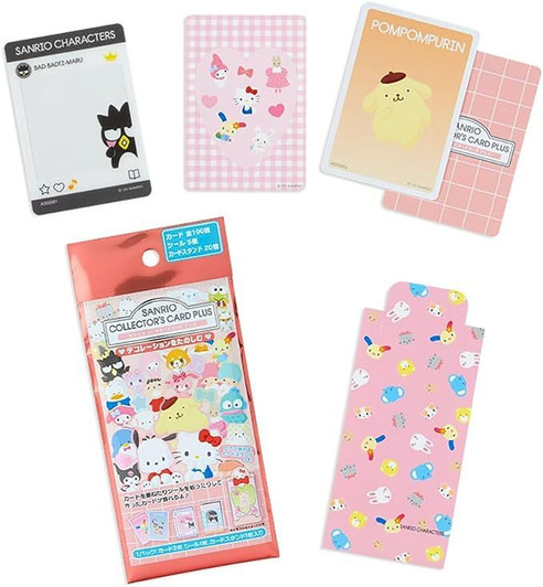 Sanrio Collector's Card Plus (Decoration Set with Card Stand) - Sanrio Characters
