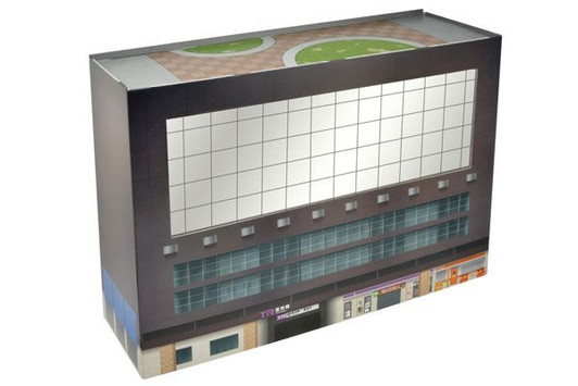 Tomytec Paper Structure P02 Station Building (N scale)