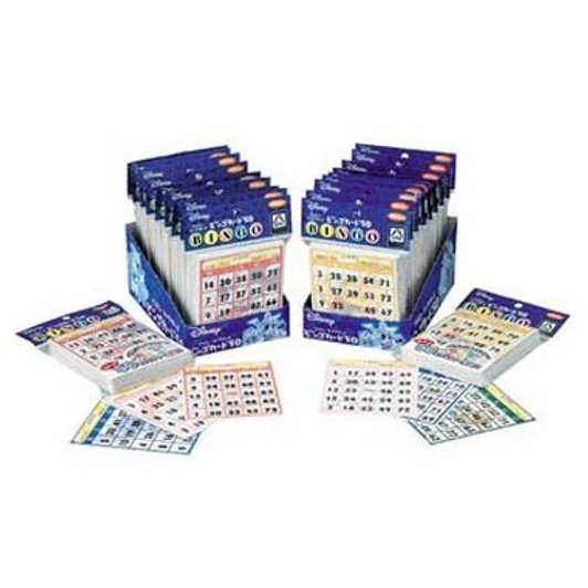 Hanayama Disney Characters Bingo Cards 50