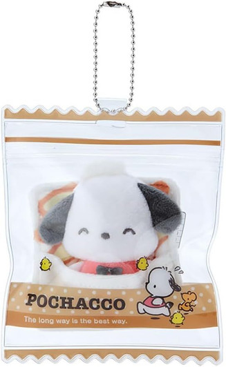 Sanrio Plush Mascot Holder - Pochacco (Sanrio Convenience Store Collection)