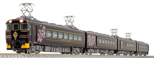 Greenmax 50745 Kintetsu Series 19200 Tourist Express 'Awoniyoshi' 4 Cars Set (N scale)