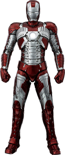threezero DLX Iron Man Mark 5 1/12 Figure (Marvel Studios The Infinity Saga)