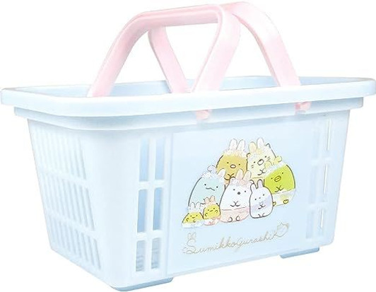 T's Factory Sumikko Gurashi Mini Character Basket - Mysterious Rabbit Garden