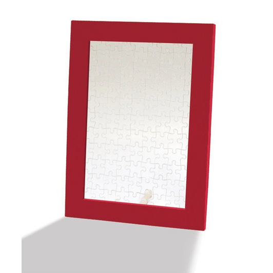 Yanoman Jigsaw Puzzle 10060-8011 Prism Art Petit Frame Red (10x14.7cm)