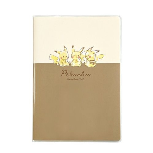 Pokemon Center Original B6 Monthly Schedule Planner "Pikachu number025" Pikachu Friend