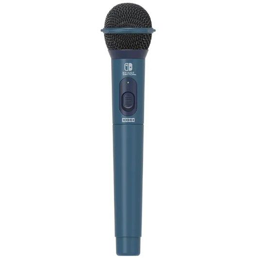 Hori Wireless Karaoke Microphone for Nintendo Switch Blue (Nintendo Official Licensed)