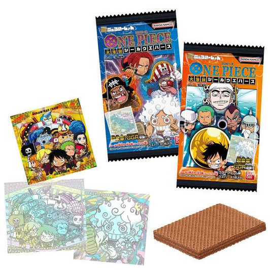 Bandai Candy Niformation One Piece Pirate Sticker Log.7 20Pcs Box Bandai Candy Niformation One Piece Pirate Sticker Log.7 20Pcs Box