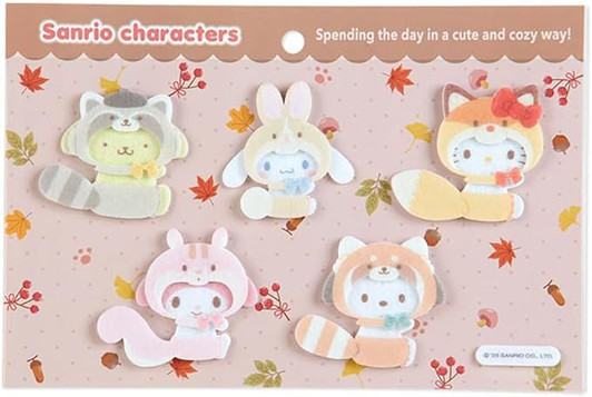 Sanrio Fabric Characters Seal (Sanrio Forest Animal)