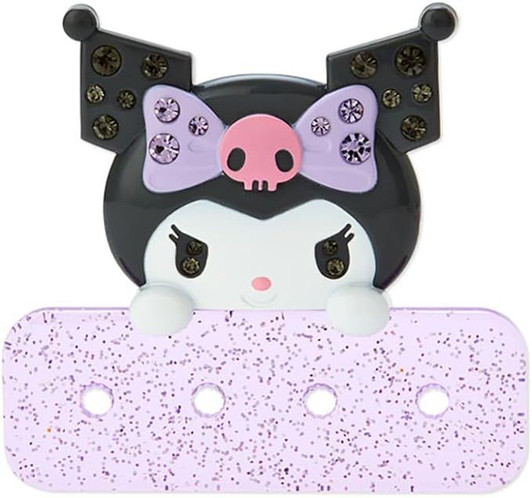 Sanrio Custom Badge with Clip Kuromi (Mai Pachi Run Series)