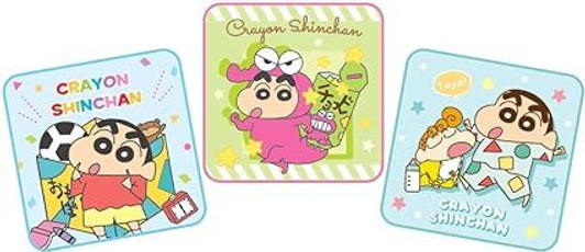 T's Factory Crayon Shin-chan Handkerchief Towel 3P Set Mix