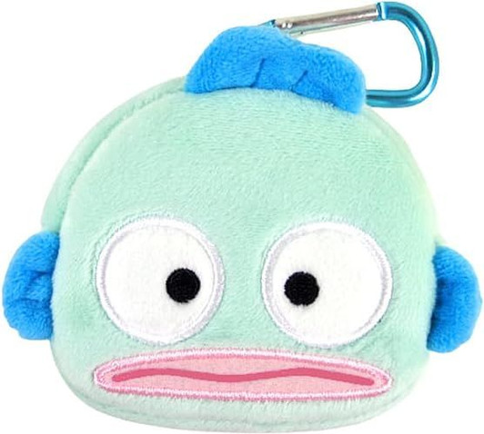 Nakajima Mascot Pouch with Carabiner - Sanrio Hangyodon