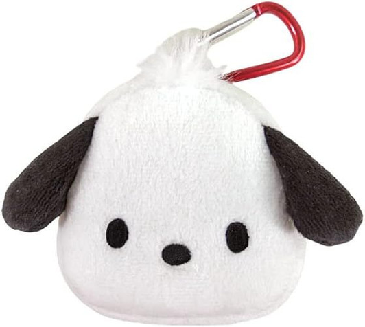 Nakajima Mascot Pouch with Carabiner - Sanrio Pochacco