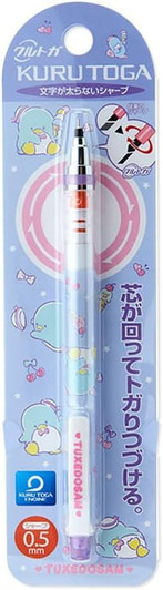 Sanrio Mechanical Pencil Kurutoga 0.5mm Tuxedo Sam